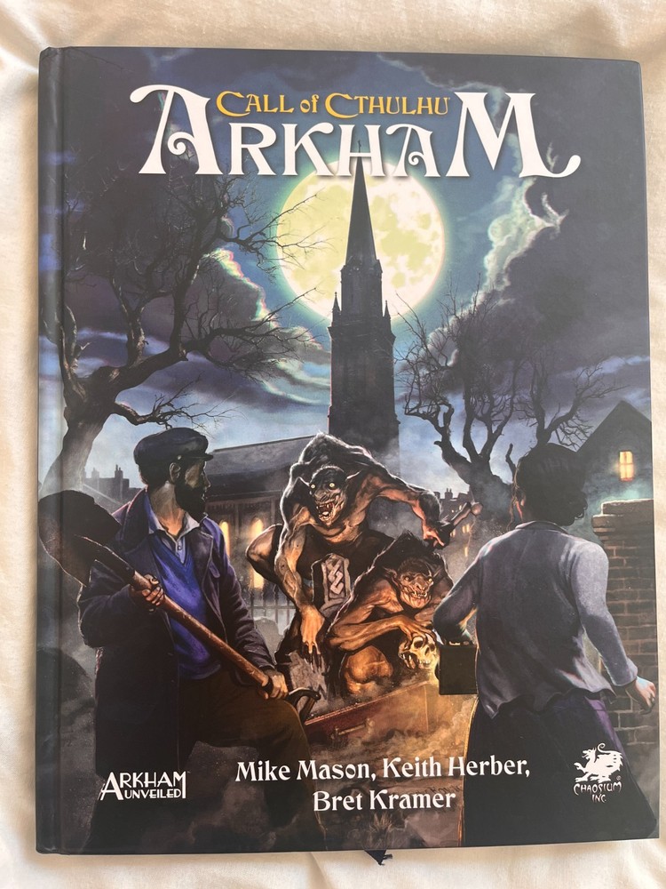 Call Of Cthulhu RPG: Arkham Sourcebook