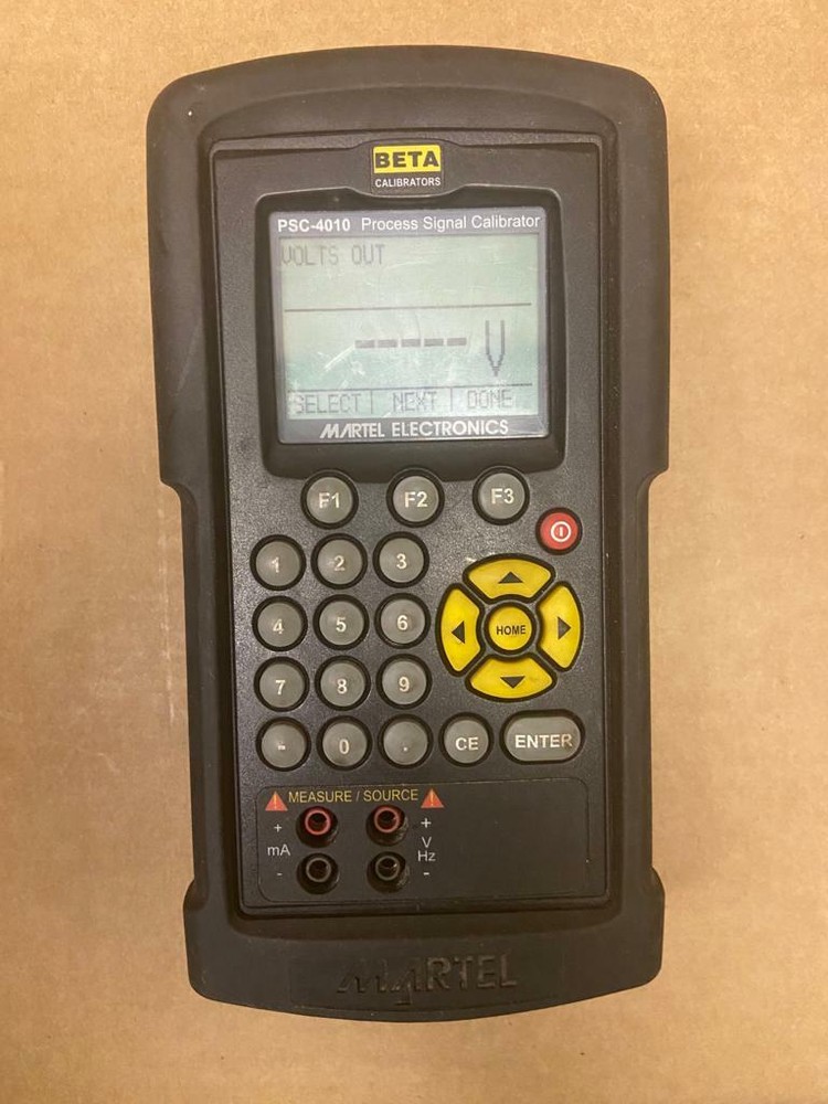 Martel Electronics PSC-4010 Process Signal Calibrator BETA calibrators