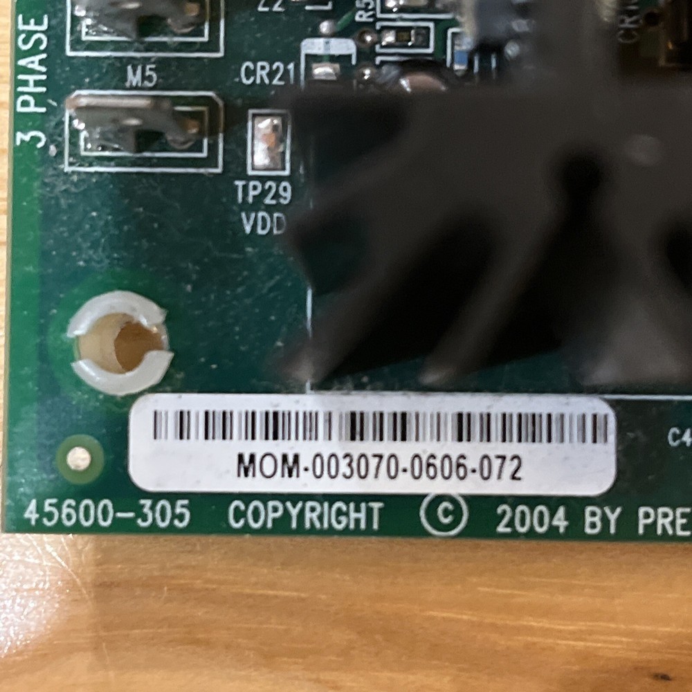 Precor EFX 556 Elliptical Lower PCA Motor Controller Board 45600-522 A03