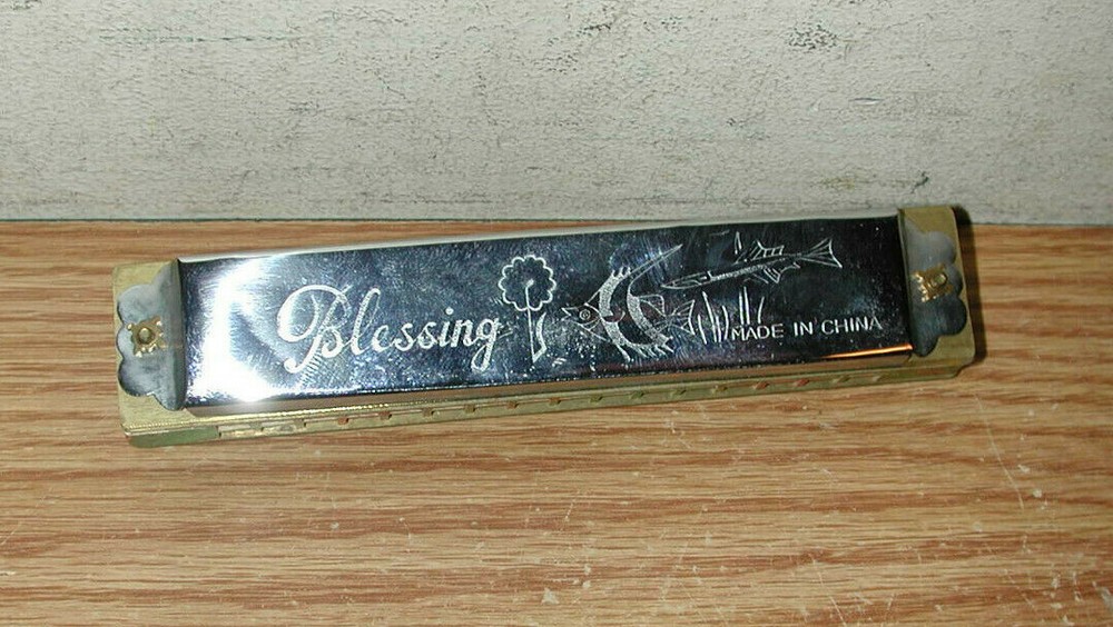 VINTAGE BLESSING HARMONICA IN ORIGINAL BOX, MADE IN CHINA