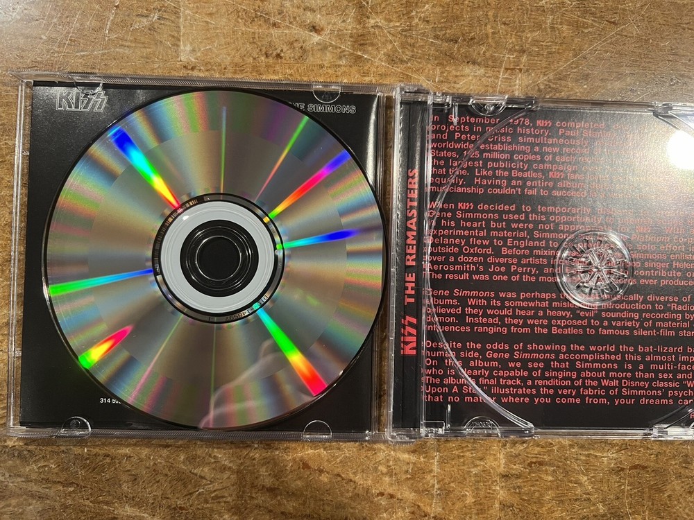 KISS autographed CD Collection