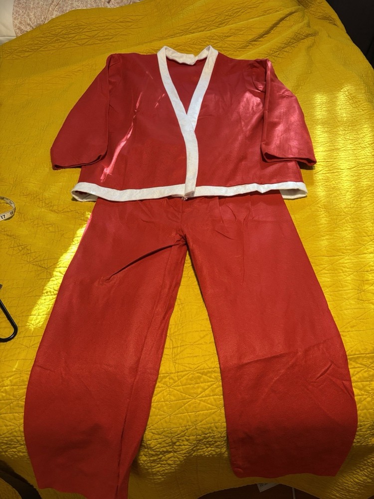 Five Piece Santa Suit Costume