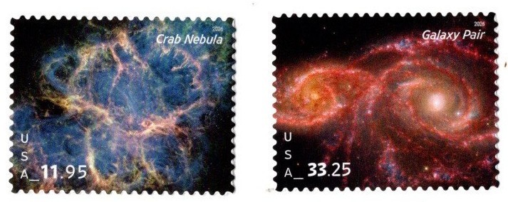 #6056 - 6057 2026  Priority & Express Mail set/2  - MNH