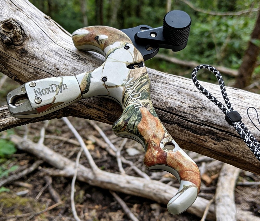 Archery Bow Release for Compound Bow, 4-Finger Adjustable Sensitivity Thumb R...