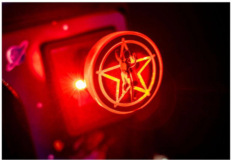 Rush Pinball Shooter Knob