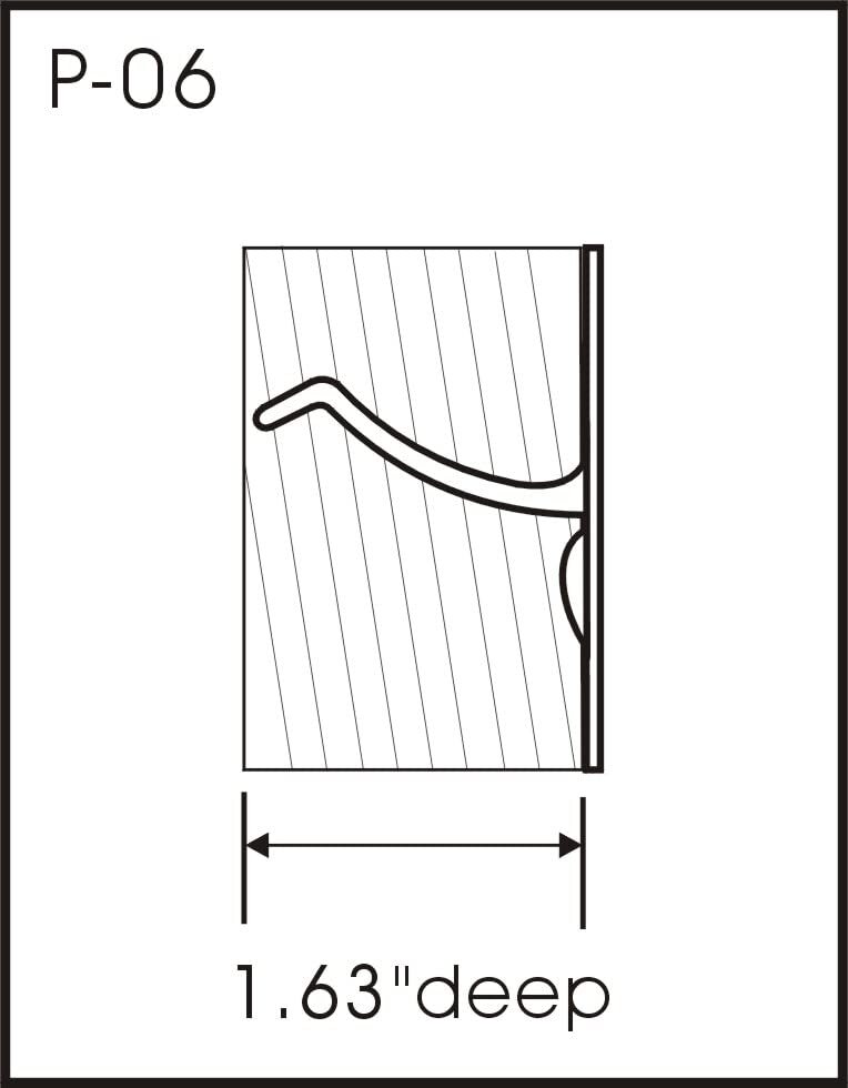 Solid Brass Edge Pull, 4", Matte Black, 1 Pack, Use on Pocket Doors and Sliding