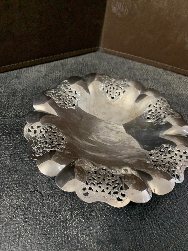 Silverplated 6 1/2” Dish