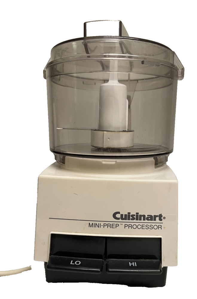 Cuisinart Mini-Prep Food Processor DLC-1 White Tested