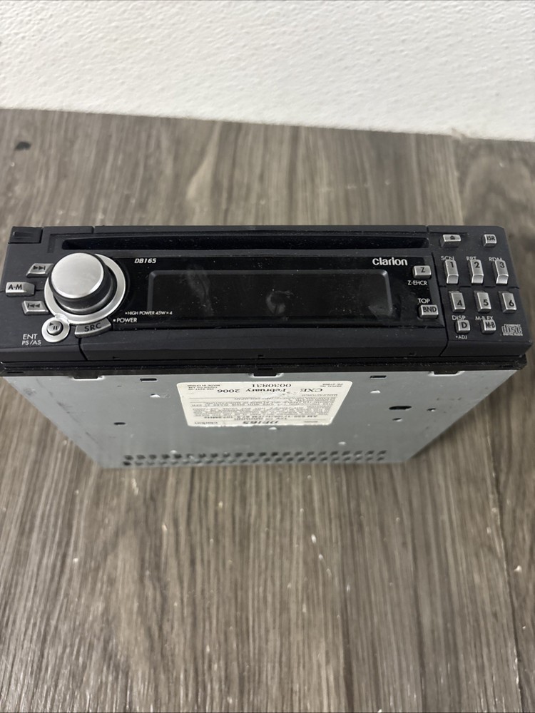 CLARION DB165 Car Stereo #2G2A