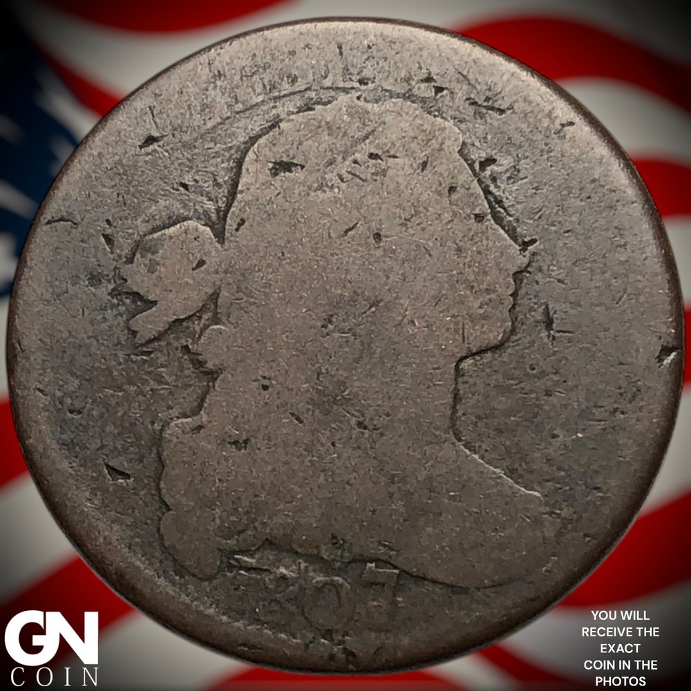 1807/6 Draped Bust Large Cent Z0781