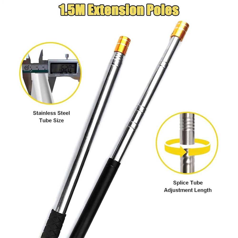 Ladder Pull Down System Kit Attic Metal Pull Hook Set Attic Pull Down Set Of 9