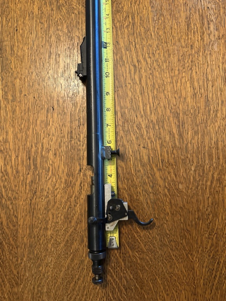 Knight Lk93 50 Cal Muzzleloader Barrel With Trigger And Sights Read #5925
