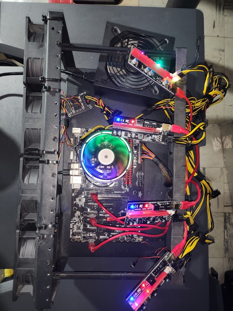 Mining Rig setup For 12 GPU's