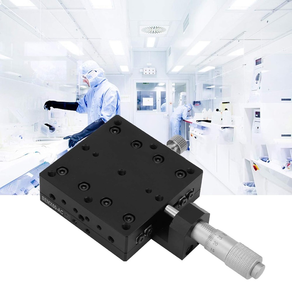 X Micrometer Manual Fine-Tuning Cross Roller Precision Linear Stages X Axis...