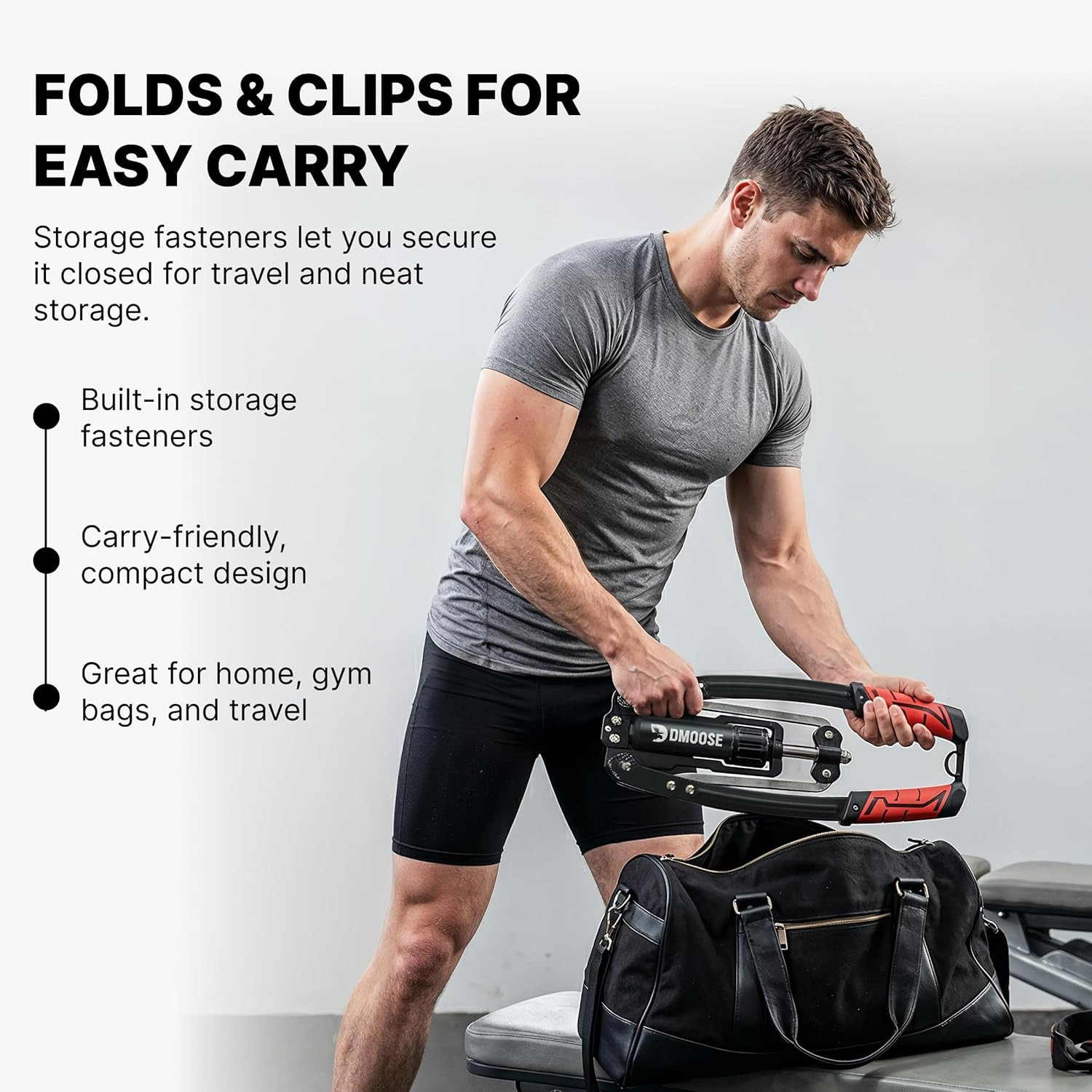 Arm Blaster for Biceps and Triceps - Heavy Duty Aluminum, Soft Neck Padding & Ad