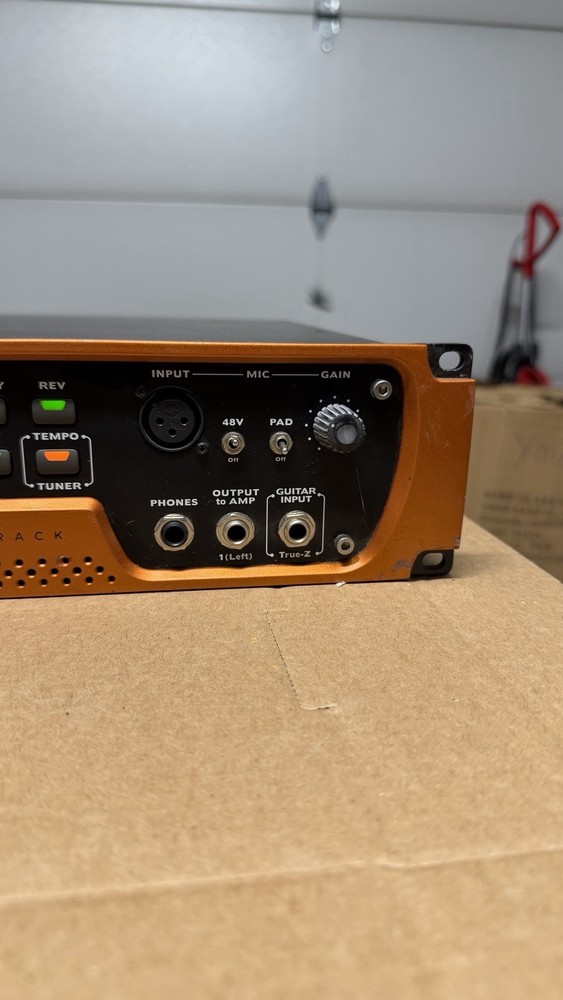 Avid Eleven Rack Guitar Amp Modeler Audio Interface Tested Working