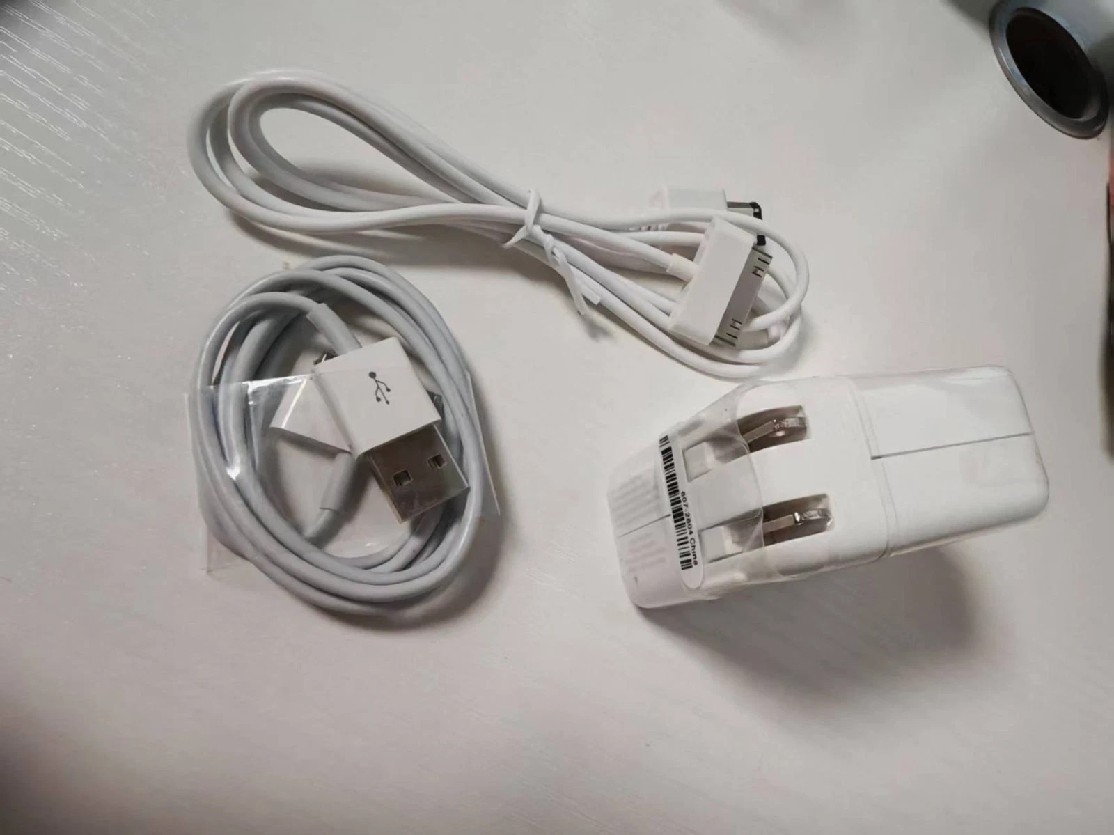 A1070 Firewire 1394 iPod Mini Power Adapter + FW 6Pin to 30Pin Data Cable Cord