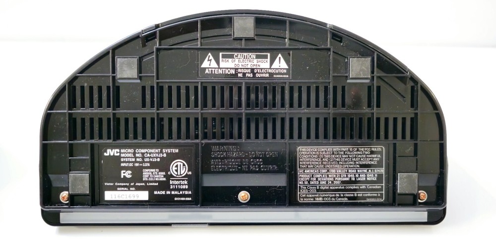 JVC Micro Component System UXVJ3 Tested