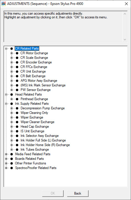 Epson Service Program Stylus Pro 4900