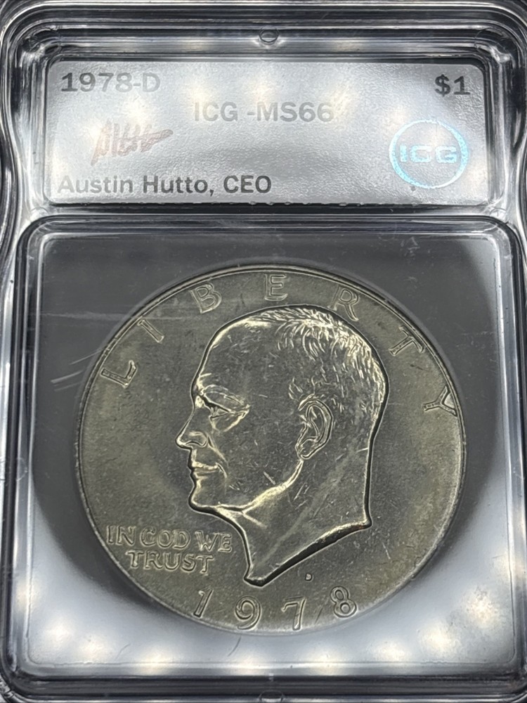 1978-D Eisenhower Dollar Ms66