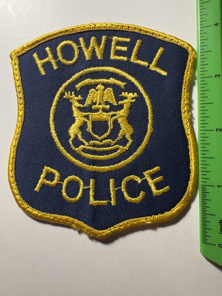 Howell Michigan Police Patch ~ Obsolete