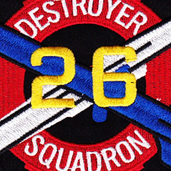 DESRON 26 Destroyer Squadron Patch - Version B
