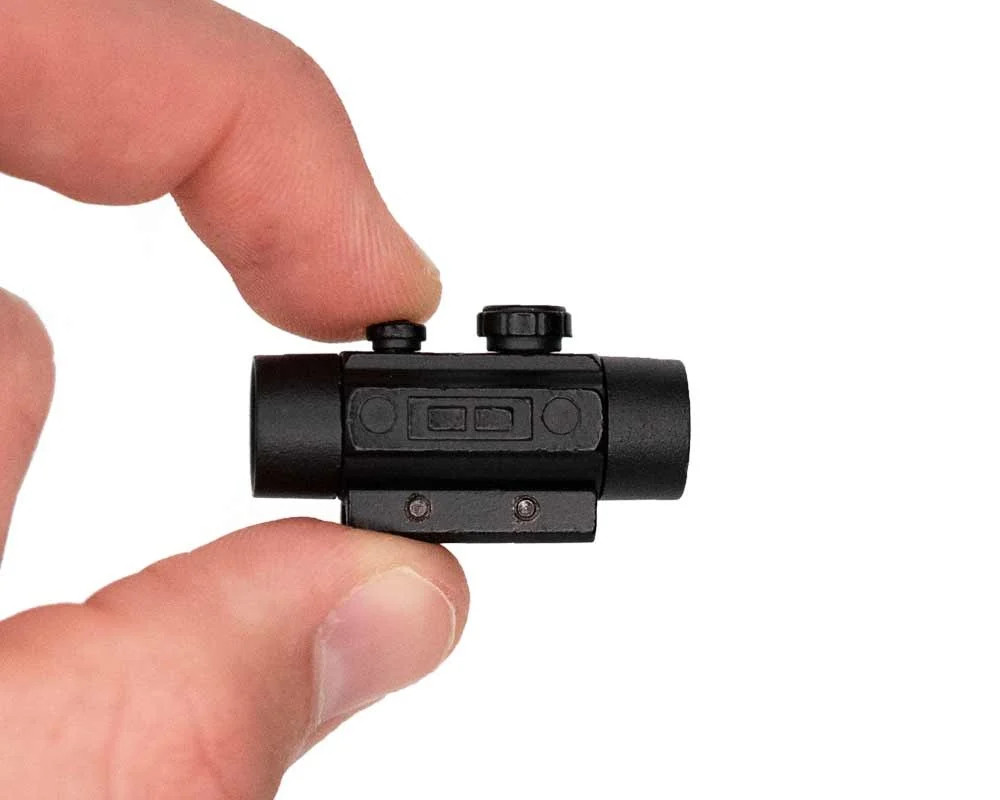GOARED-DOT MINIATURE SCALE ACCESSORY RED DOT SIGHT (BLACK)