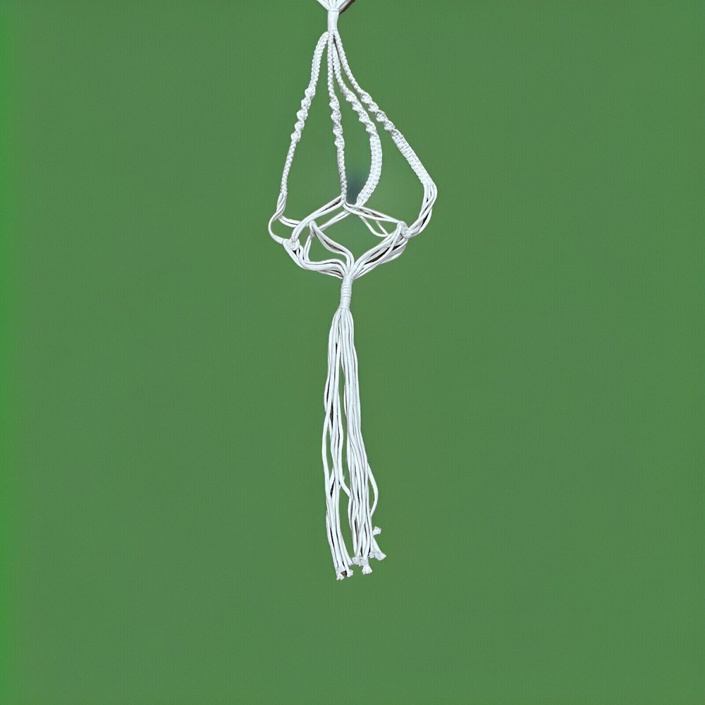 Macrame Double Plant Hanger Home Decor Bohemian