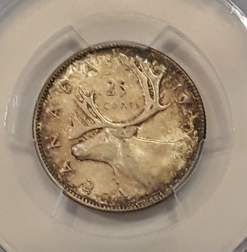 1940 CANADA QUARTER, PCGS MS63