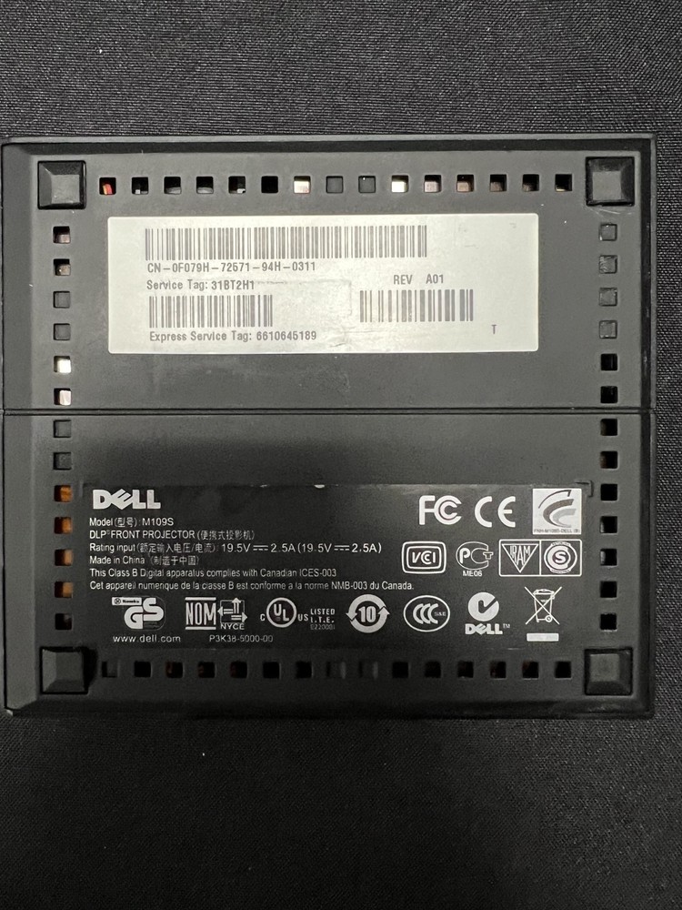 Dell M109S DLP Projector