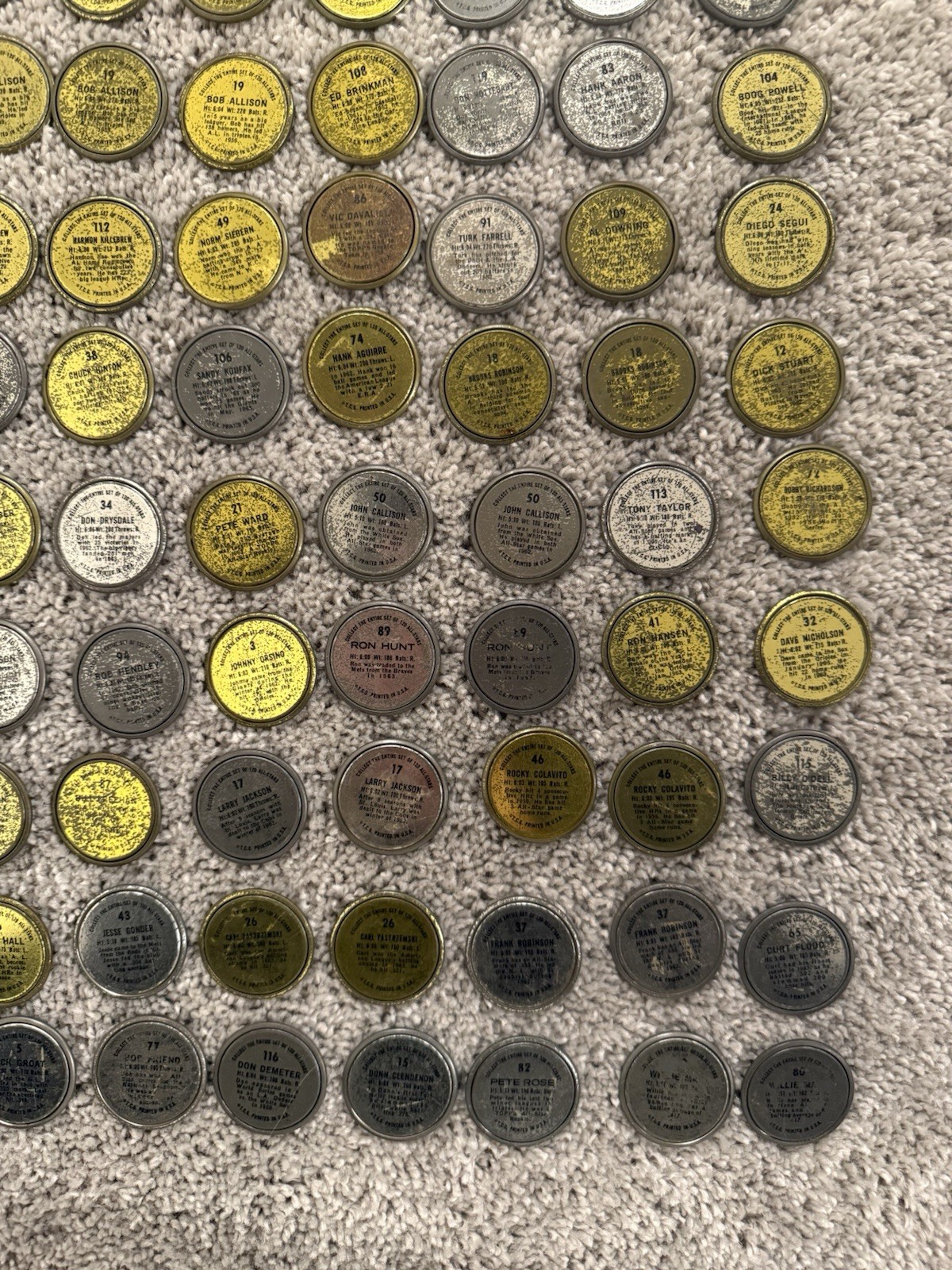 1964 Topps Baseball Coins