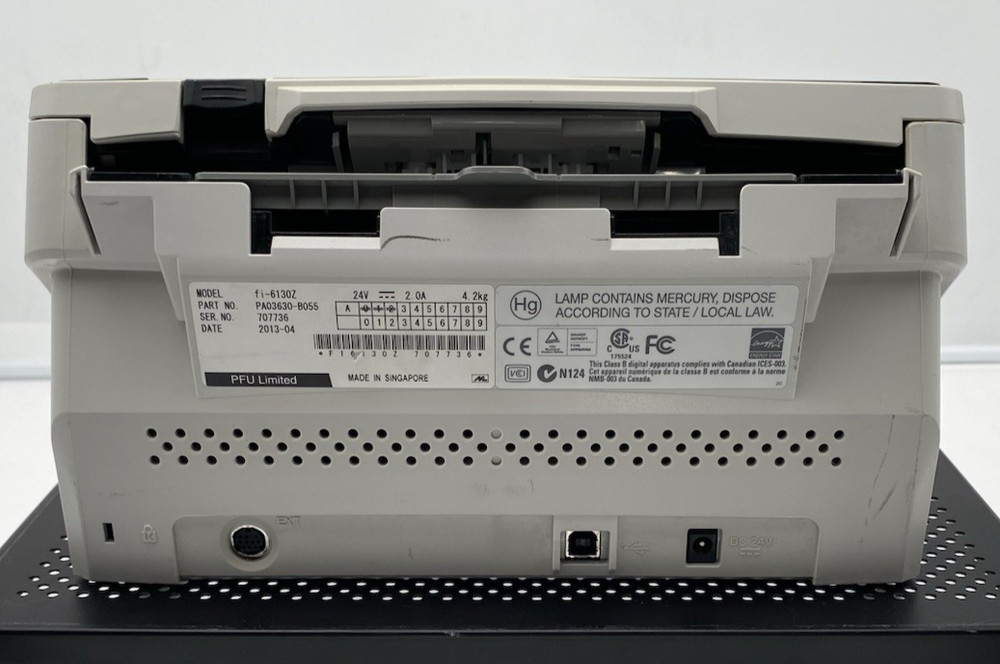 Fujitsu fi-6130Z Scanner High Speed Document Feeder Reliable Performance