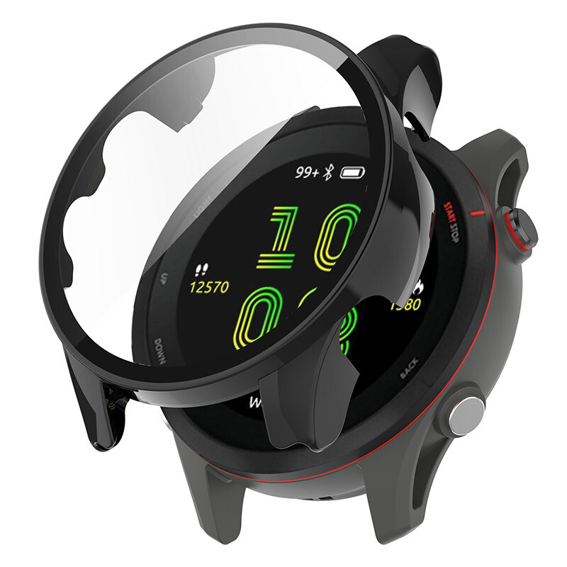 For Garmin Forerunner 255/255S PC+Screen Protector Full Protection Case Cover