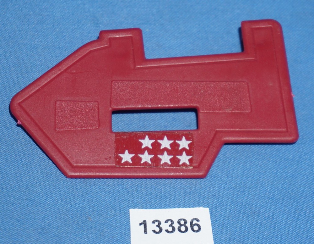 G.I. Joe 1986 THUNDER MACHINE LEFT DOOR PANEL VINTAGE