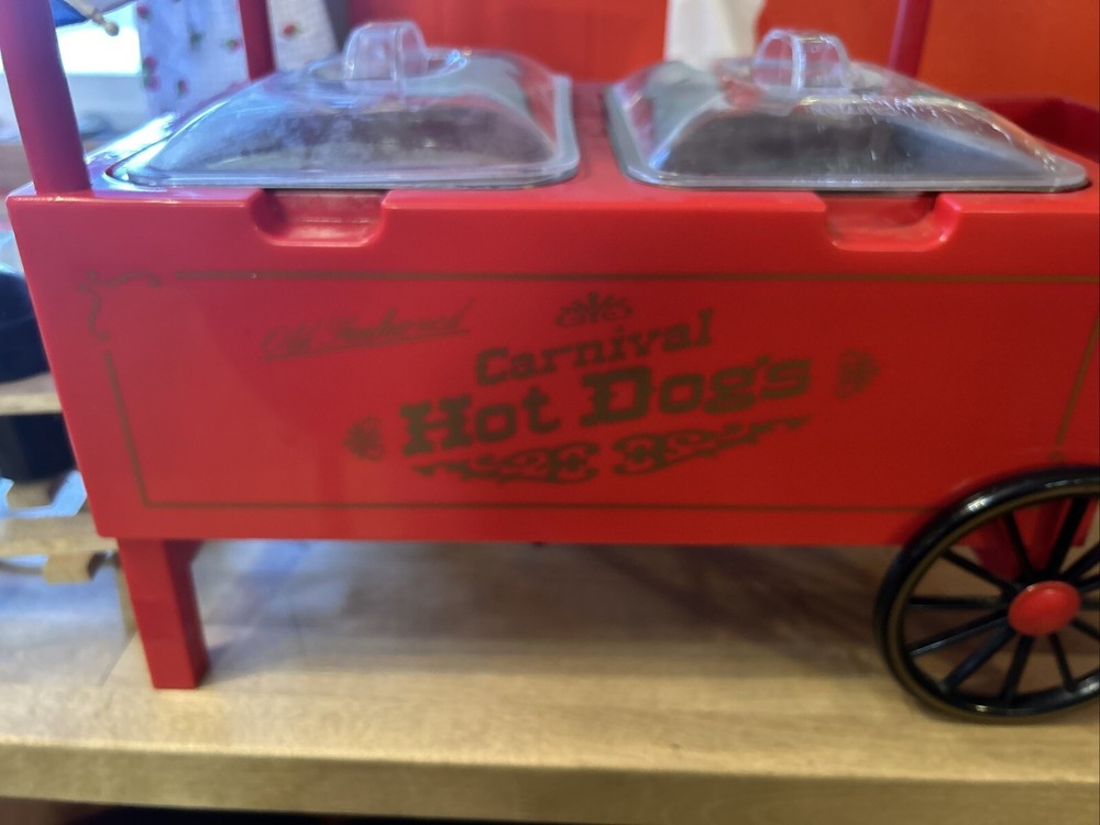 old fashioned popcorn maker and Hot Dog Maker