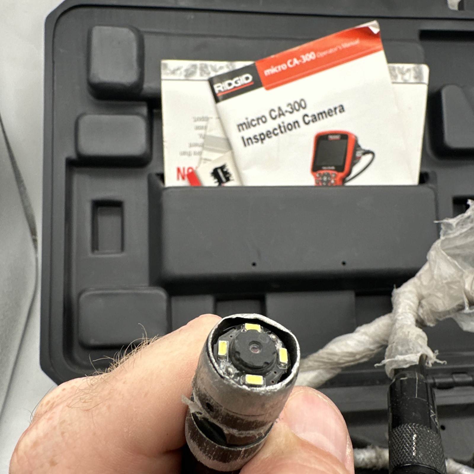 Ridgid CA - 300 Micro Camera Kit Camera and Charger