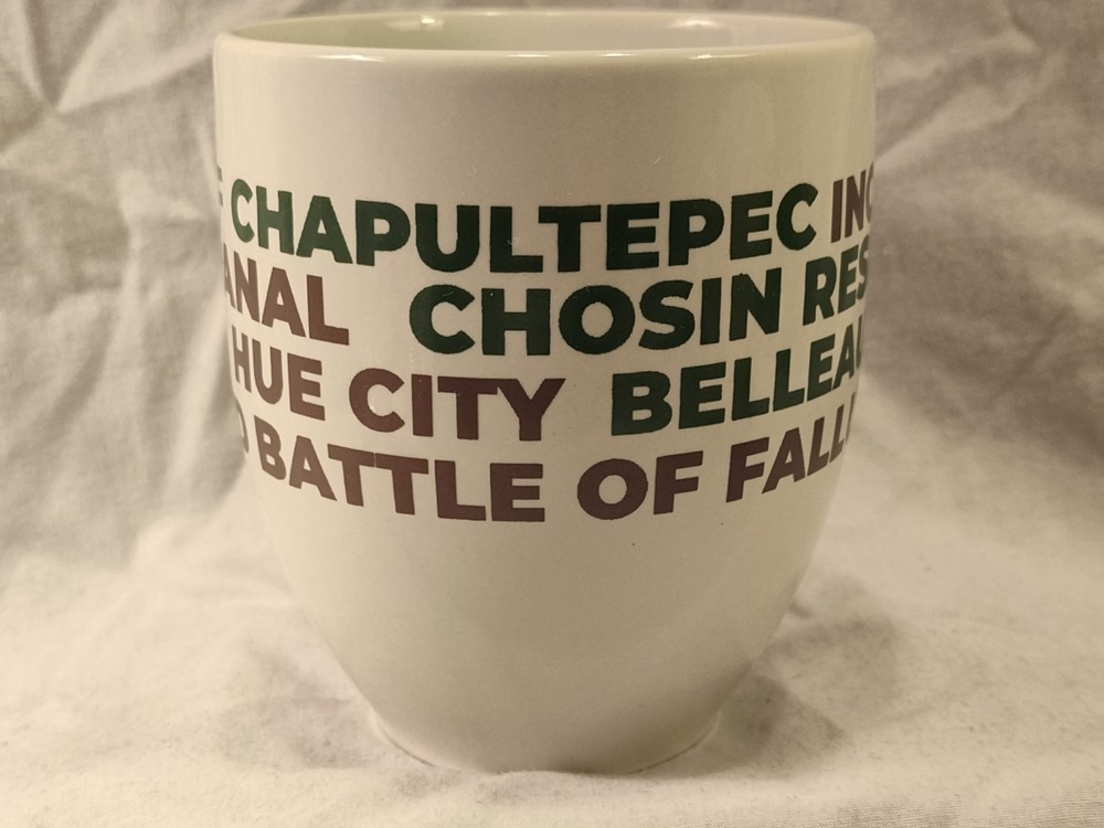 Marine Corps Battles Mug 13oz