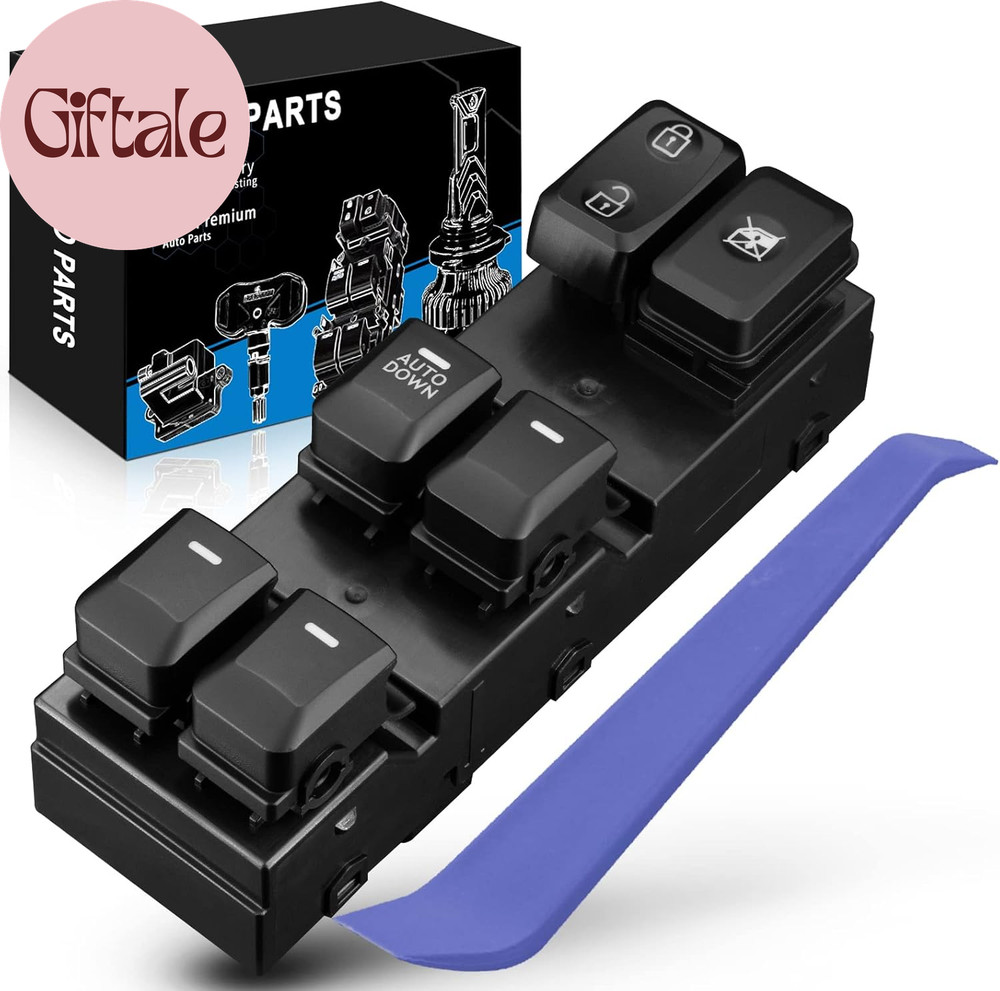 Upgraded Power Window Switch Front Left Driver Side Control Switch 93570-3W000 F