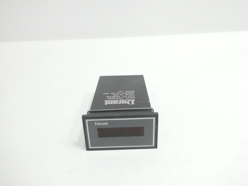 Durant 3000-810-C Totalizer 24v-dc