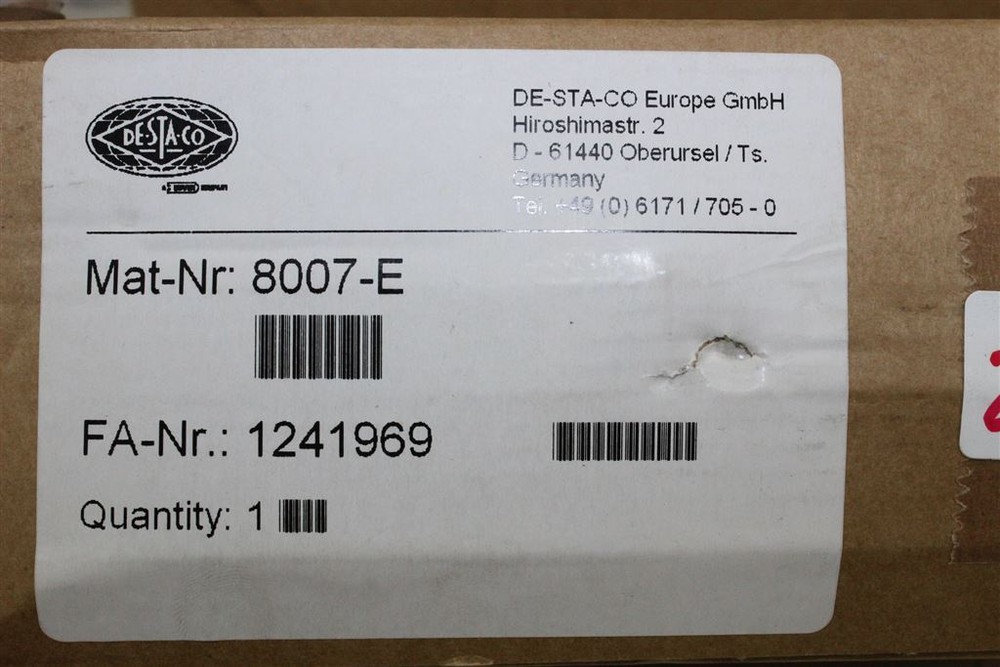 Destaco 8007-E Pneumatic Clamping Device