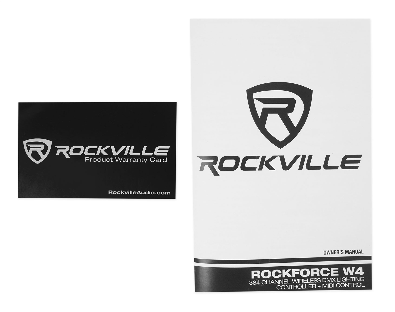 Rockville ROCKFORCE W4 384 Channel Wireless DMX Lighting Light Controller+MIDI