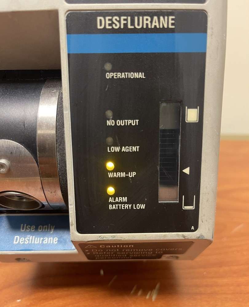 Datex Ohmeda Tec 6 ~ Veterinary Use ONLY ~ Desflurane Vaporizer - UNTESTED