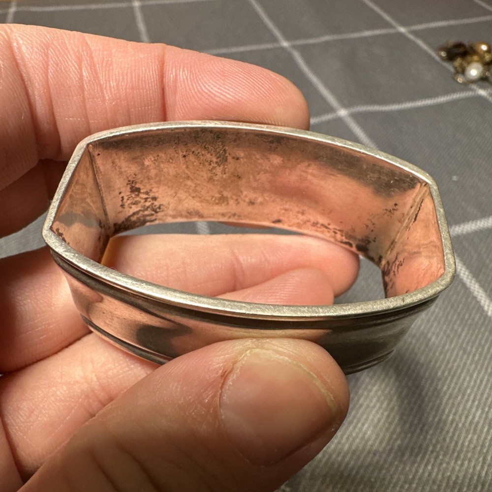 Antique Heavy 830 Silver Heavy Napkin Ring