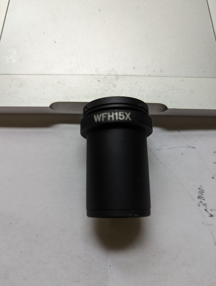 Unitron Black No Chrome WFH15X Eyepiece Objective Lens Microscope