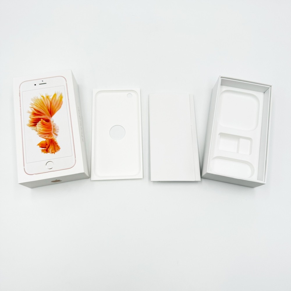 ORIGINAL Apple iPhone 6s Rose Gold 64gb EMPTY BOX ONLY