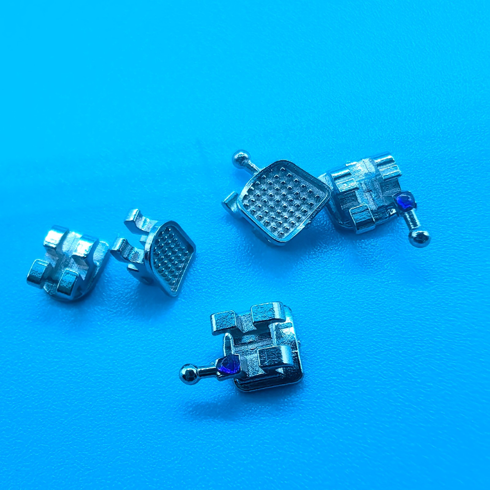 Dental Orthodontic Metal Brackets Braces Mini Roth Slot.022" Hooks 3-4-5 MIM