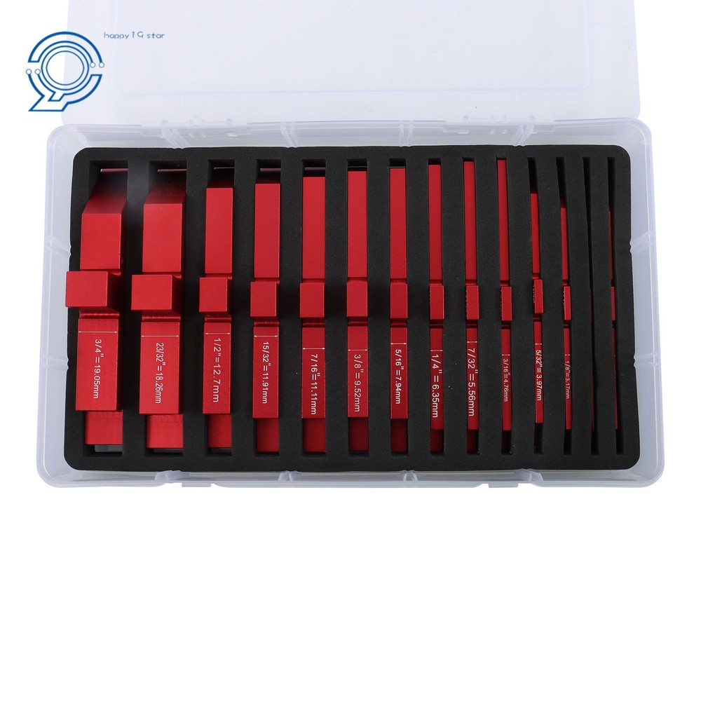 Router Table Setup Bars 14 Pcs Precision Aluminum Setup Blocks Height Gauge