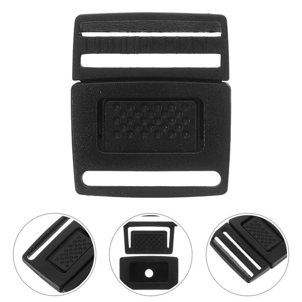 100 Pcs Cap Buckle White Buckles and Straps Hat Snap Replacement