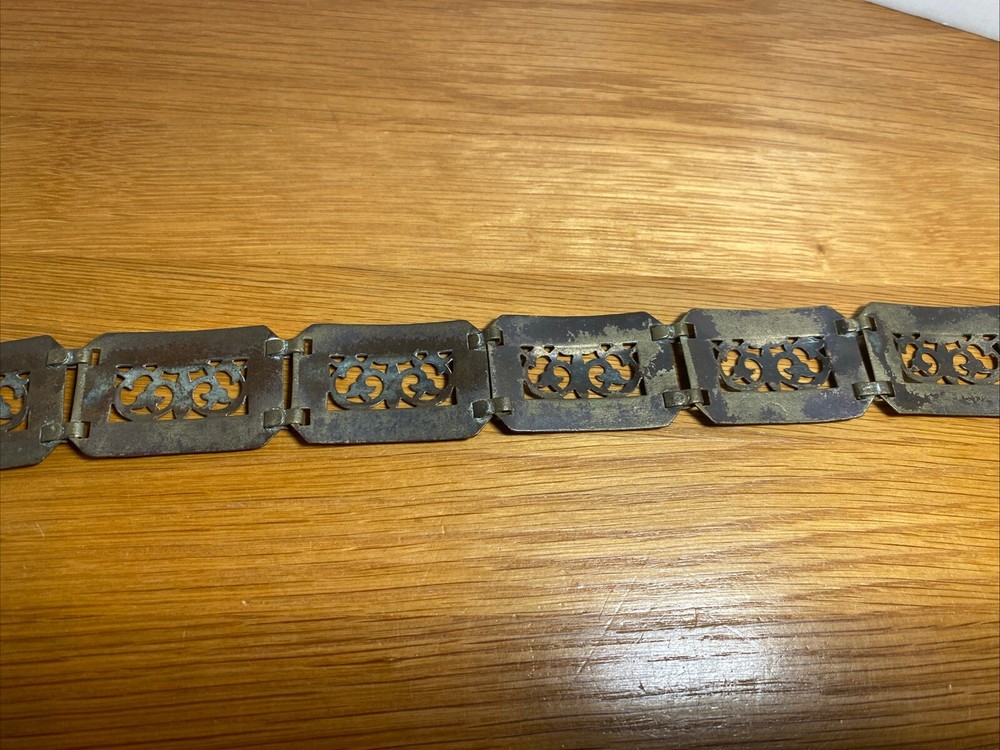 Vintage Metal EPNS Belt Ornate England