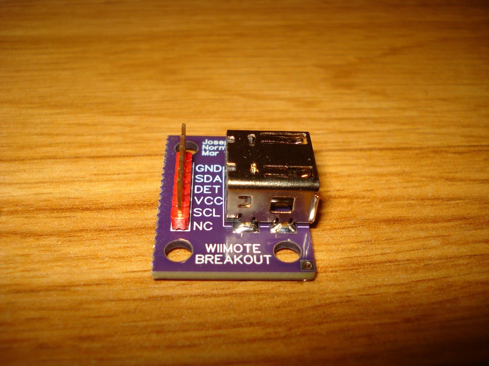Wii Classic Controller / Wiimote Breakout Board PCB